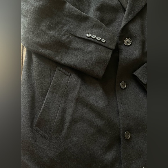 Pronto Uomo 100% Cashmere Long Coat- SIZE:46R - Picture 3 of 7